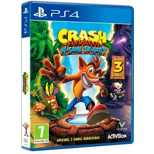 Crash Bandicoot N. Sane Trilogy (PS4) ps4 игра activision crash bandicoot n sane trilogy