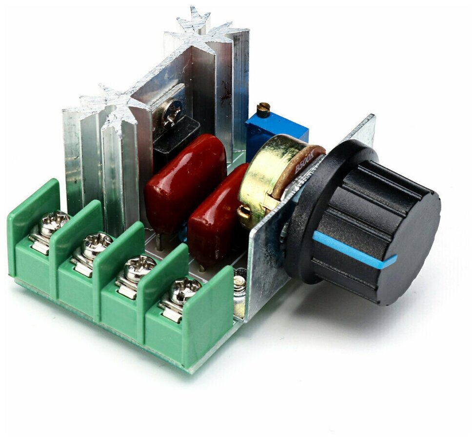 Диммер 220В 2000Вт со встроенным резистором. Регулятор мощности и напряжения переменного тока