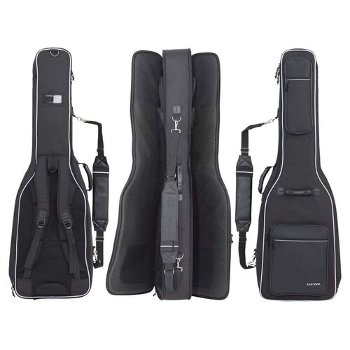 фото Gewa prestige 25 e-guitar/bass gig bag чехол для 2-х гитар электро- и бас