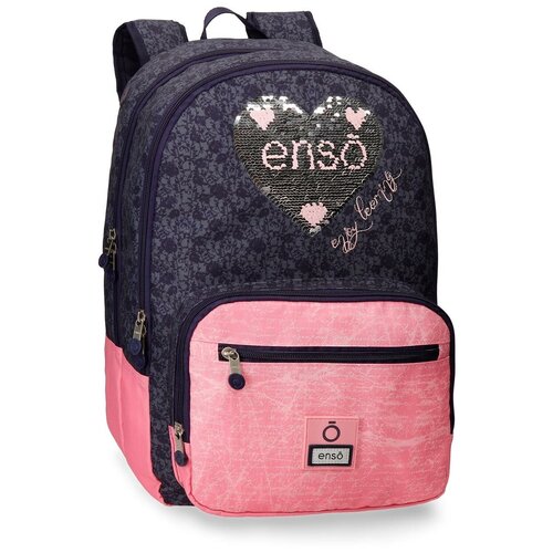 Enso Рюкзак Learn (9142461), розовый/фиолетовый сумка enso розовый фиолетовый
