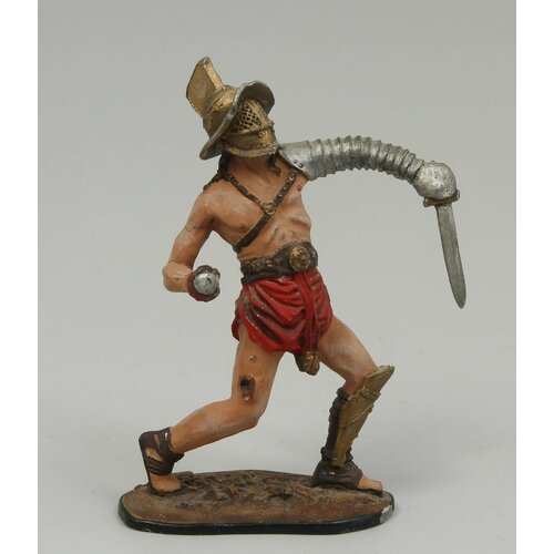 Солдатик оловянный, фигурка Римский гладиатор