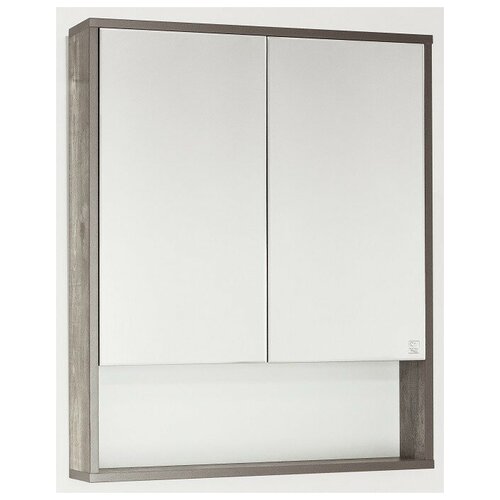 Зеркальный шкаф 65х80 см бетон Style Line Экзотик LC-00000397