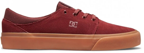 Кроссовки DC Shoes, полнота D, размер 8, бордовый