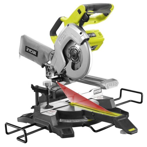 фото Пила торцовая аккумуляторная ryobi r18ms216-0