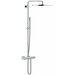 Душевая система с термостатом для настенного монтажа, GROHE Rainshower System 400, хром, (27174001)