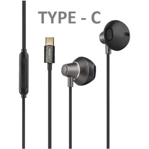 Проводные HiFi наушники Ansty E-025, Type-C, черные