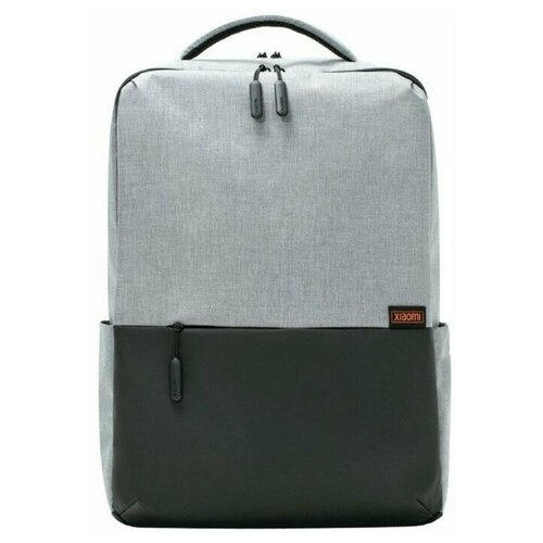 рюкзак xiaomi commuter backpack 15 6 light gray bhr4904gl Рюкзак для ноутбука Xiaomi Commuter Backpack (BHR4904GL), до 15.6, 2 отделения, 21 л, серый