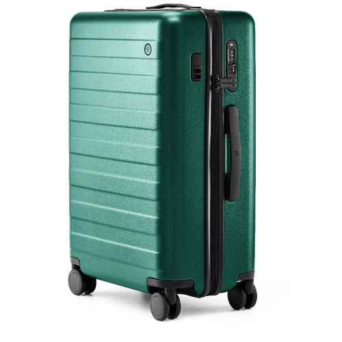 чемодан xiaomi ninetygo rhine luggage 24 красный Чемодан NINETYGO, 65 л, размер M, зеленый