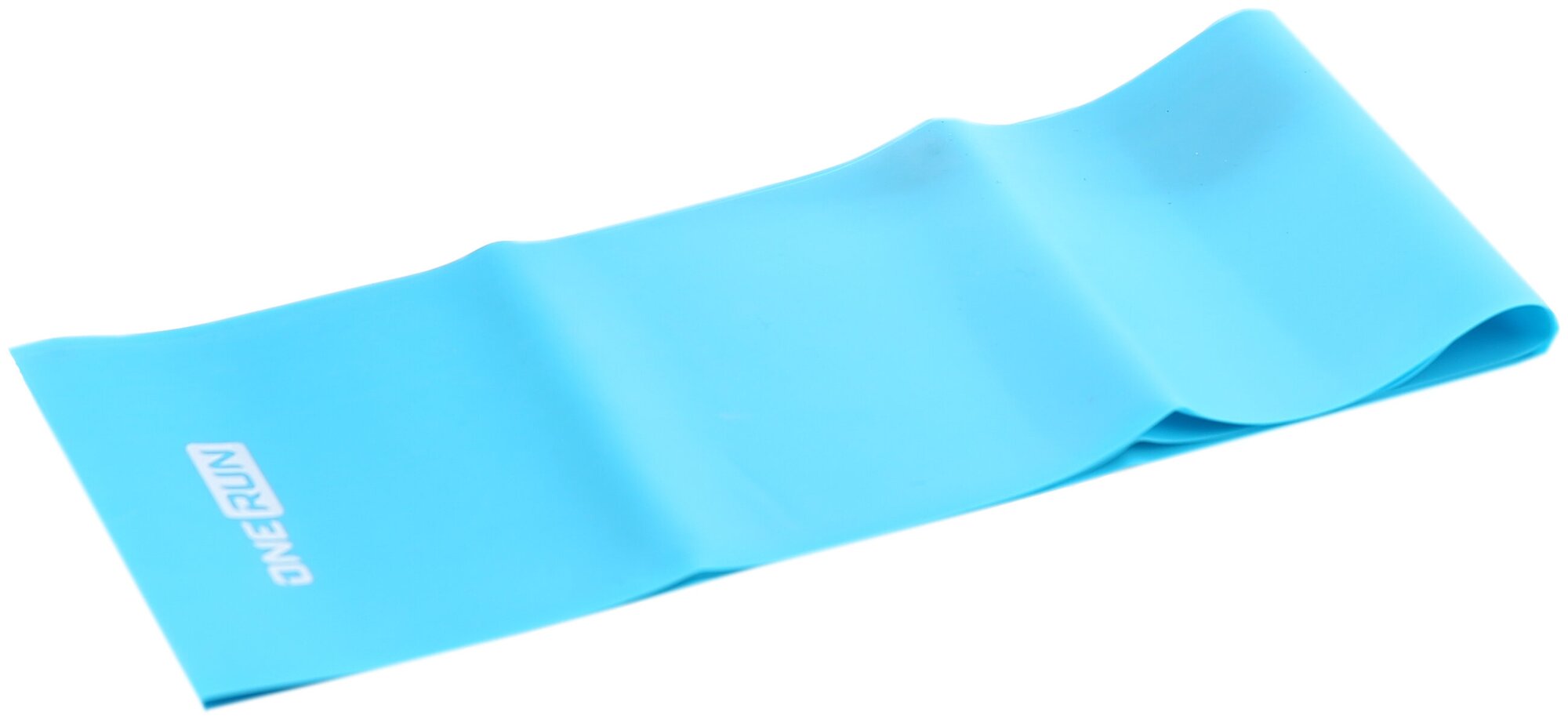 Эспандер-лента латексная OneRun 0.6x120x1200, голубой, 495-4817