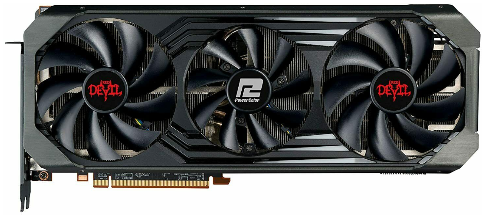 Видеокарта PowerColor Red Devil Radeon RX 6900 XT 16GB (AXRX 6900XT 16GBD6-3DHE/OC), Retail