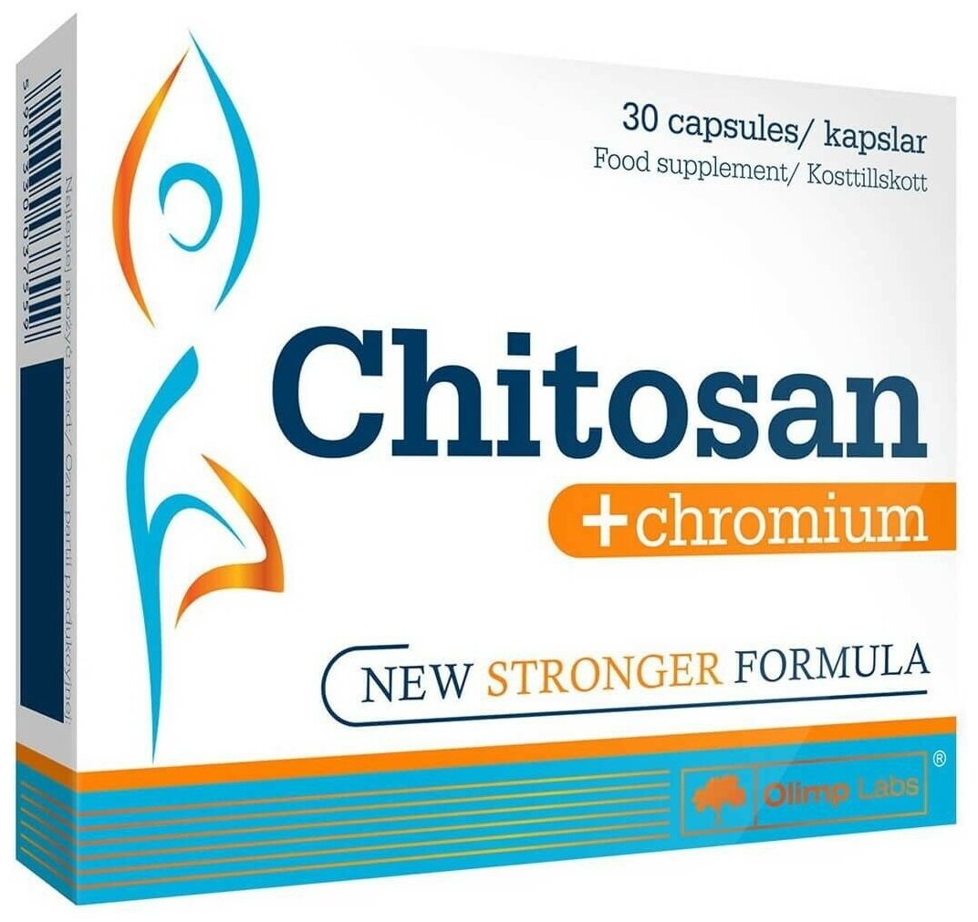 Chitosan +chromium, 30 капсул