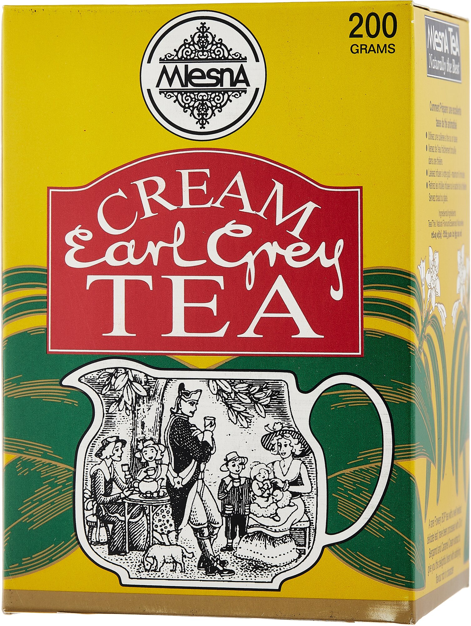 Чай черный Mlesna «Cream Earl Grey» (Граф Грей) с ароматом бергамота со сливками листовой 200гр - фотография № 1