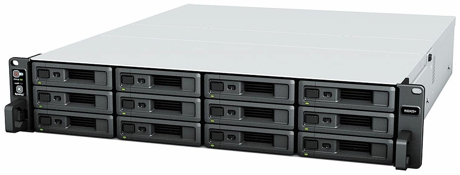 СХД стоечное исполнение 12BAY 2U NO HDD RS2423RP+ SYNOLOGY