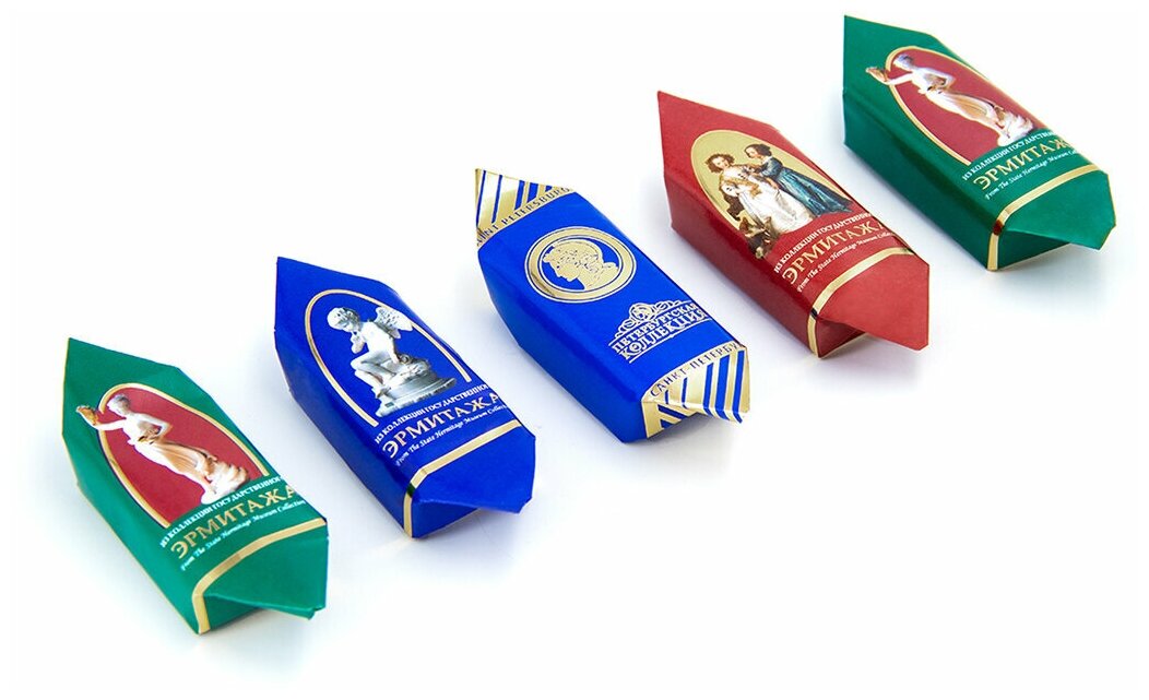 Шоколадные конфеты Петербургская коллекция, трюфели экстра,Эрмитаж, 180 гр, Камея