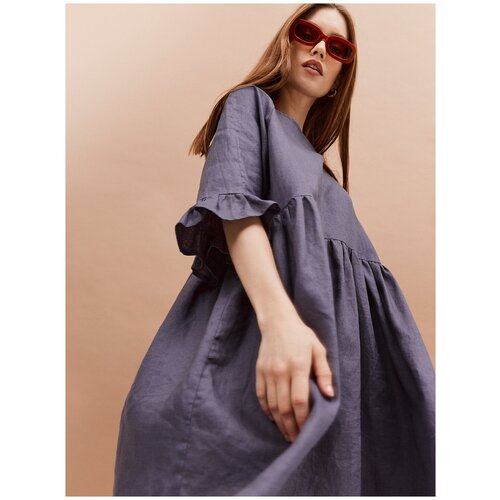 фото Платье льняное объемное veer atelier
