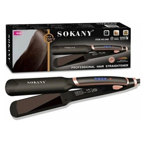 Выпрямитель для волос SOKANY 966 черный матовый 108000₽