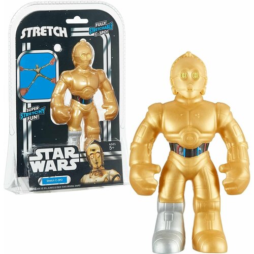 Игрушка фигурка тянущаяся Stretch C3PO 16,5 см