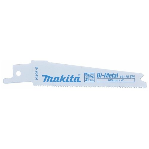 Полотно для сабельной пилы Makita JR100DWE\Z 100\14-18TPI\BIM B-20454