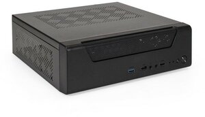 Фото EXEGATE Корпуса EX294022RUS Корпус Desktop FL-102-TPS450 mini-ITX, БП TPS450 с вент. 8см, 2 USB + 1 USB3.0, аудио, черный