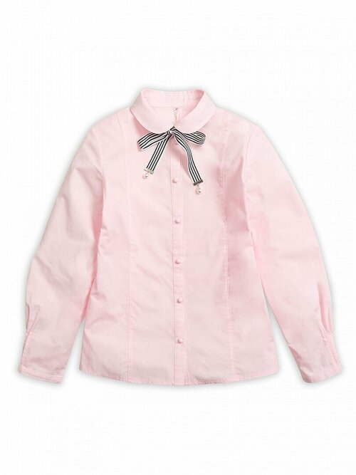 Школьная блуза Pelican, размер 10 лет, розовый