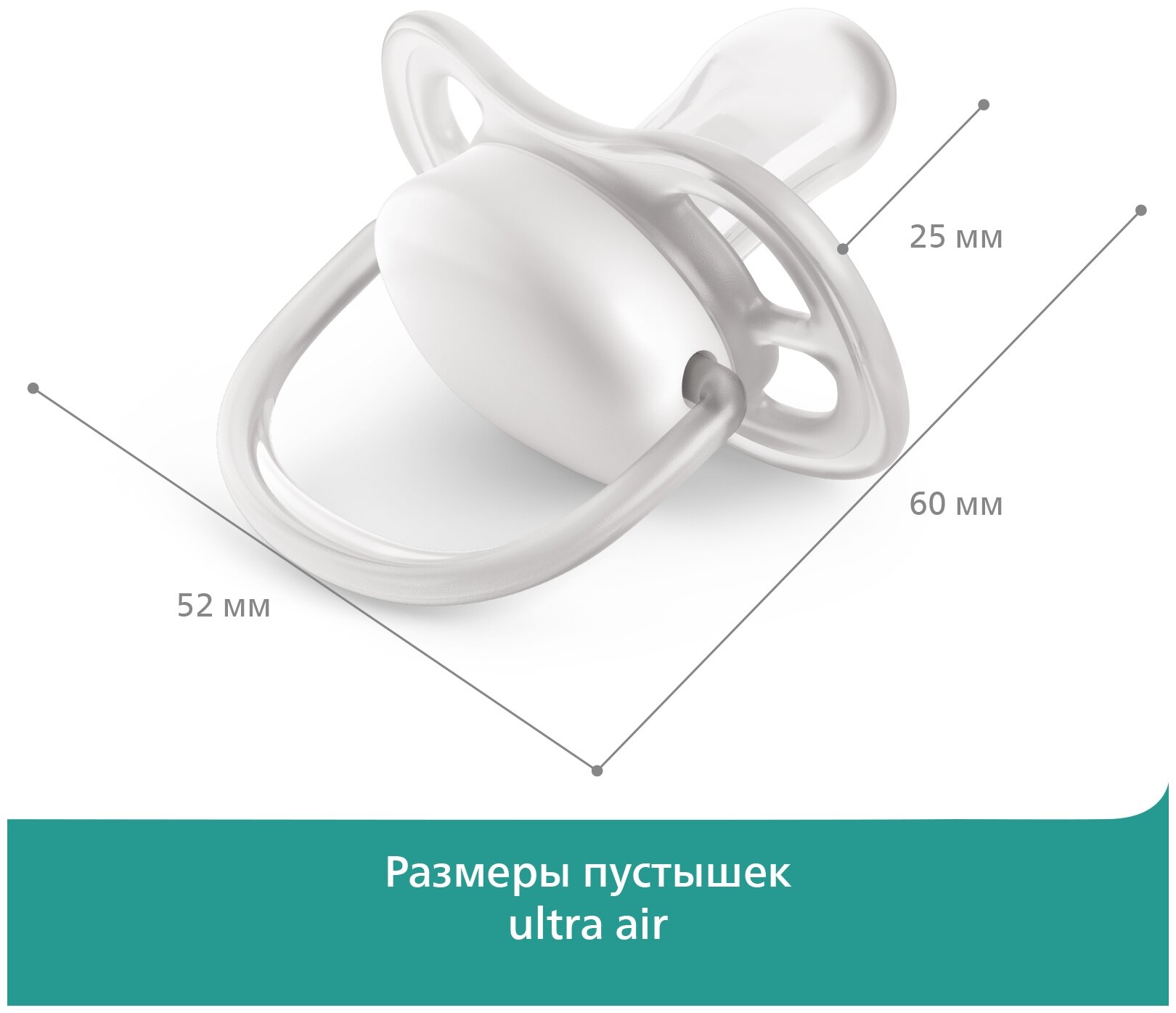 Соска-пустышка силиконовая ортодонтическая с футляром 0-6мес Ultra Air Philips Avent 2шт (SCF085/15) Philips Consumer Lifestyle B.V. - фото №15