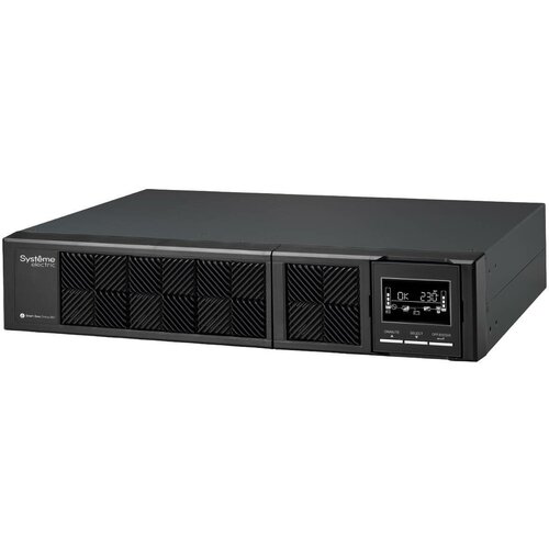 Systeme Electric Источник бесперебойного питания Systeme Electriс Smart-Save Online SRV, 1000VA/900W, On-Line, Rack 2U(Tower convertible), LCD, Out: 6xC13, SNMP Intelligent Slot, USB, RS-232