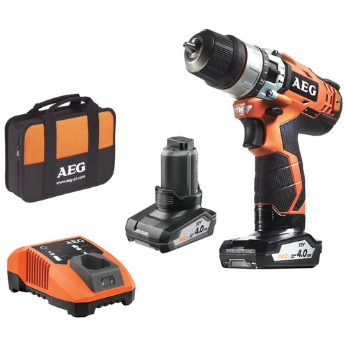 AEG Аккумуляторная ударная дрель-шуруповерт AEG BSB12C2 LI-402B 4935446696 1517900₽
