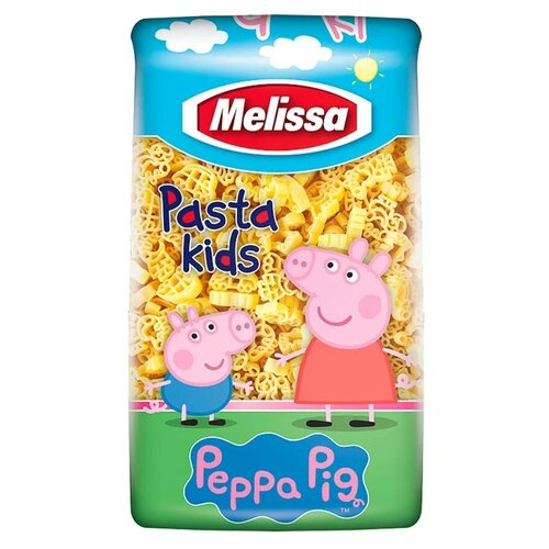 Детские макароны Melissa Peppa Pig (Греция) Свинка Пеппа, 500 гр.