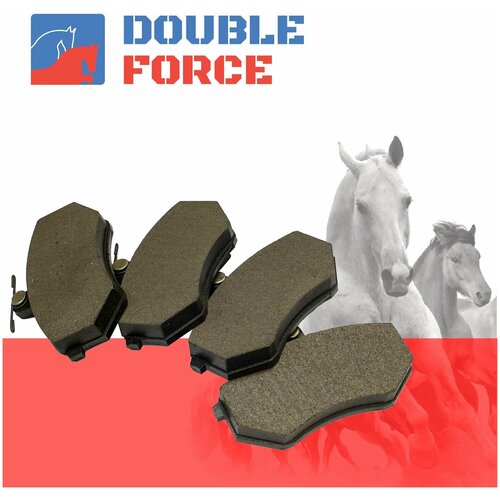 Колодки Тормозные Дисковые Double Force DOUBLE FORCE арт. DFP1140