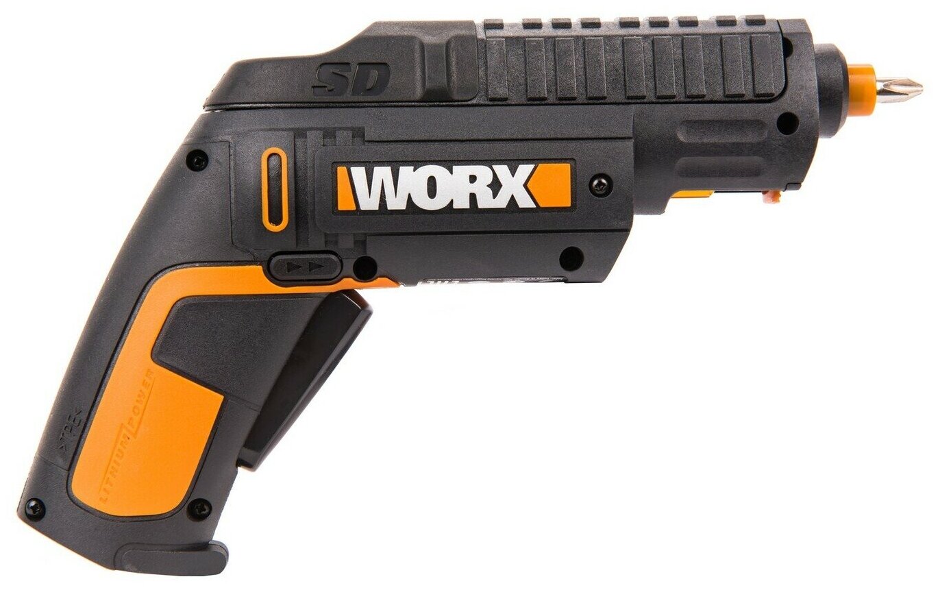 Отвертка аккумуляторная Worx WX254.4 SD Slide Driver, 3 Нм, 4 В, АКБ 1,5 А*ч, ЗУ, коробка