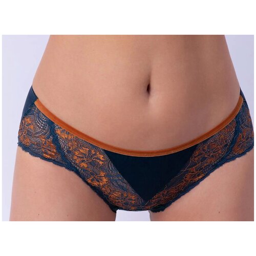 фото Milavitsa трусы кюлот низкой посадки васильки, размер 114, эльдорадо