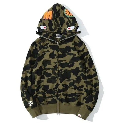 фото Худи bape shark / зип худи бейп акула премиум качество китай