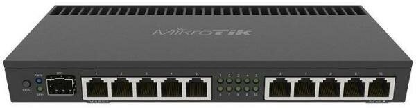 Маршрутизатор 1000M 10PORT 1SFP+ RB4011IGS+RM MIKROTIK