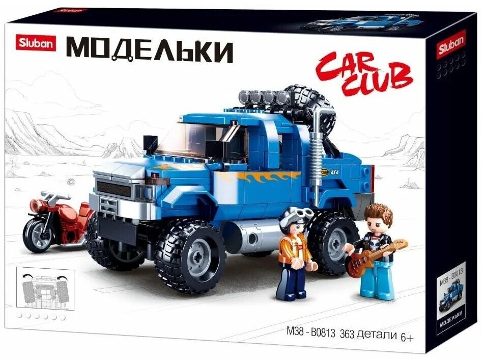 Конструктор Sluban Машинка, M38-B0813 — фото 1