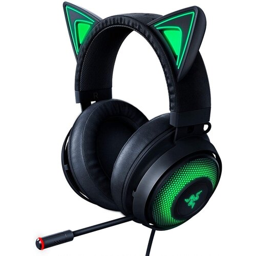 Наушники игровые Razer Kraken Kitty Edition, черный цвет