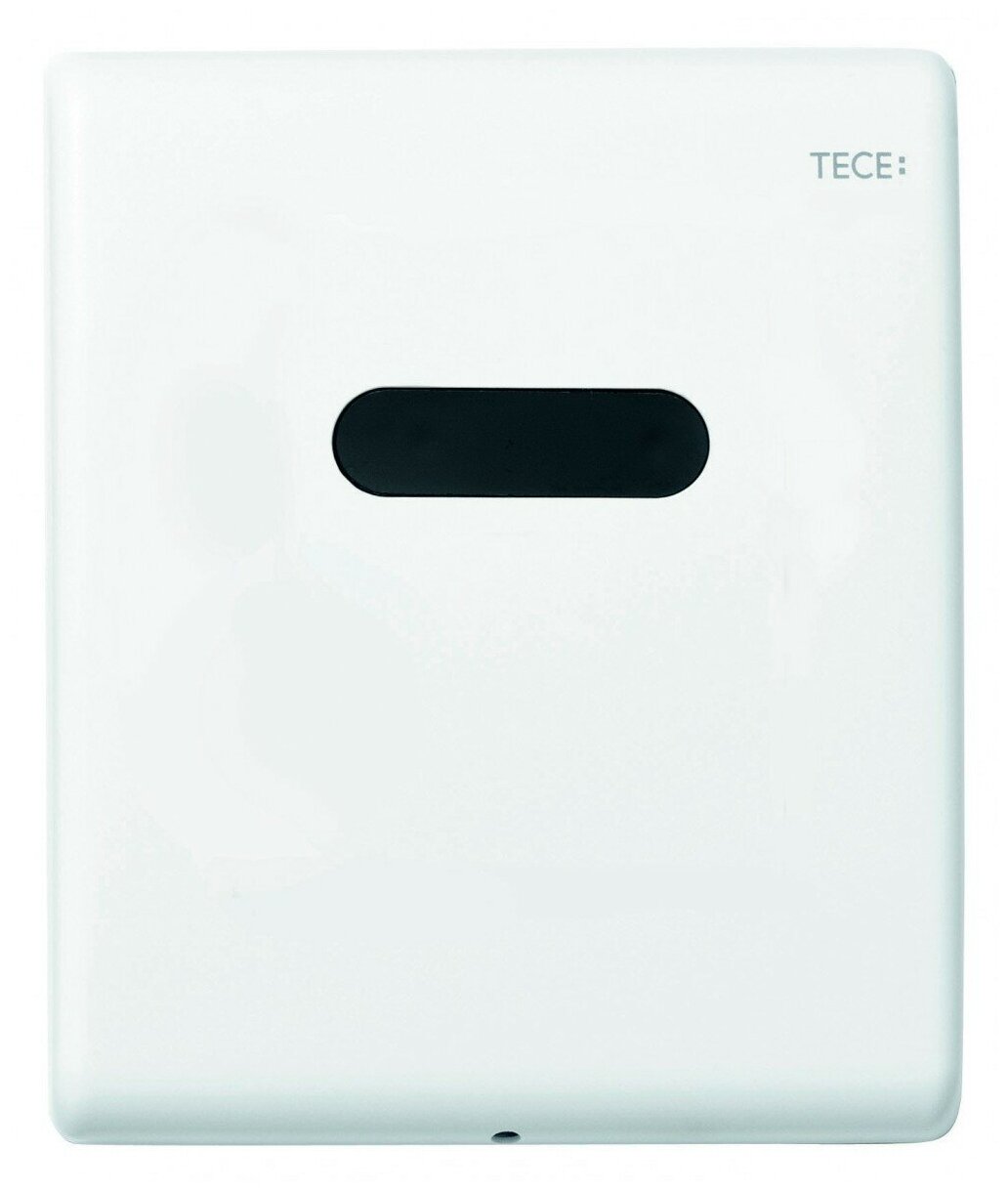 Кнопка для инсталляции Tece TECEplanus Urinal 9242356, 6 V батарея, белая глянцевая