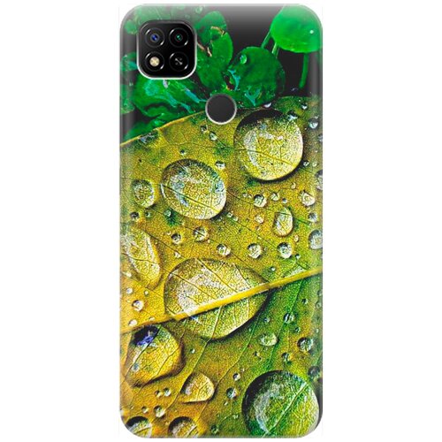 фото Re:pa накладка transparent для xiaomi redmi 9c с принтом "после дождя"