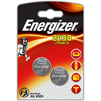 Батарейка Energizer CR2430 BL2, упаковка 2 шт.