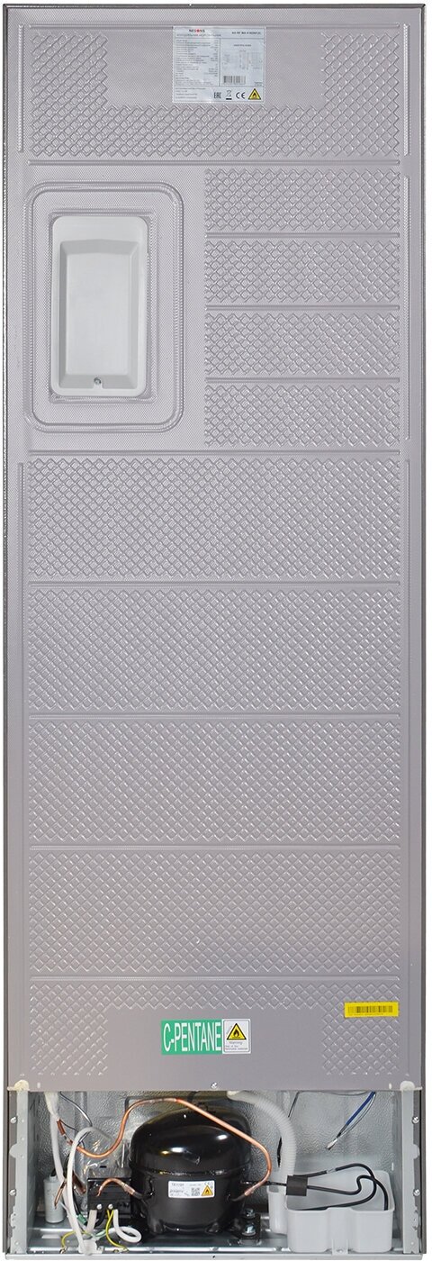 Холодильник Nesons NS-RF MA618DNF(X), нержавеющая сталь - фотография № 9