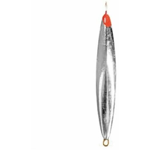 Блесна зимняя вертикальная для зимней рыбалки на хищника Снеток большой, 1 крючок, никель блесна зимняя вертикальная для зимней рыбалки на хищника малек большой 1 крючок латунь