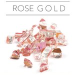 Стеклянная крошка Premium Rose Gold, 500г - изображение