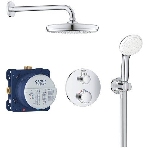 Ручной душ Grohe Grohtherm 34727000, хром хром 1500 мм