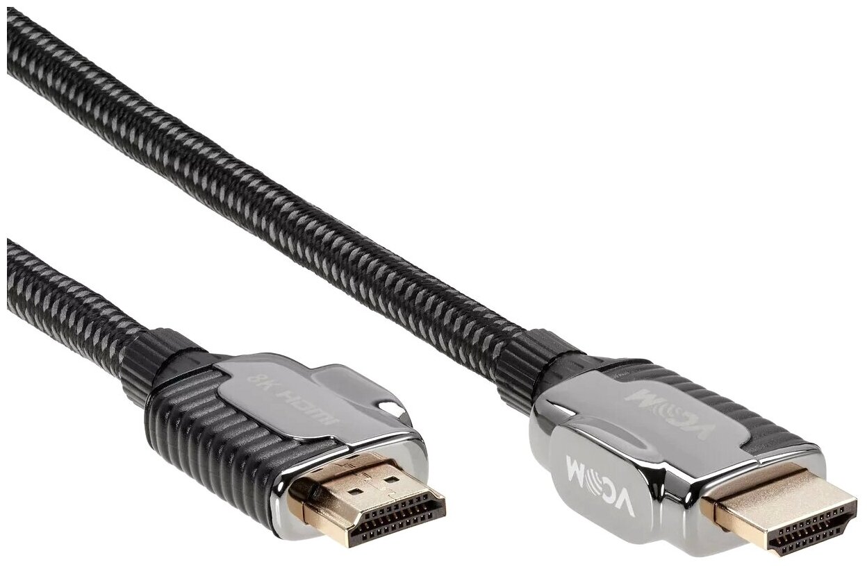 Кабель HDMI 19M/M, ver. 2.1, 8K@60 Hz 1m VCOM