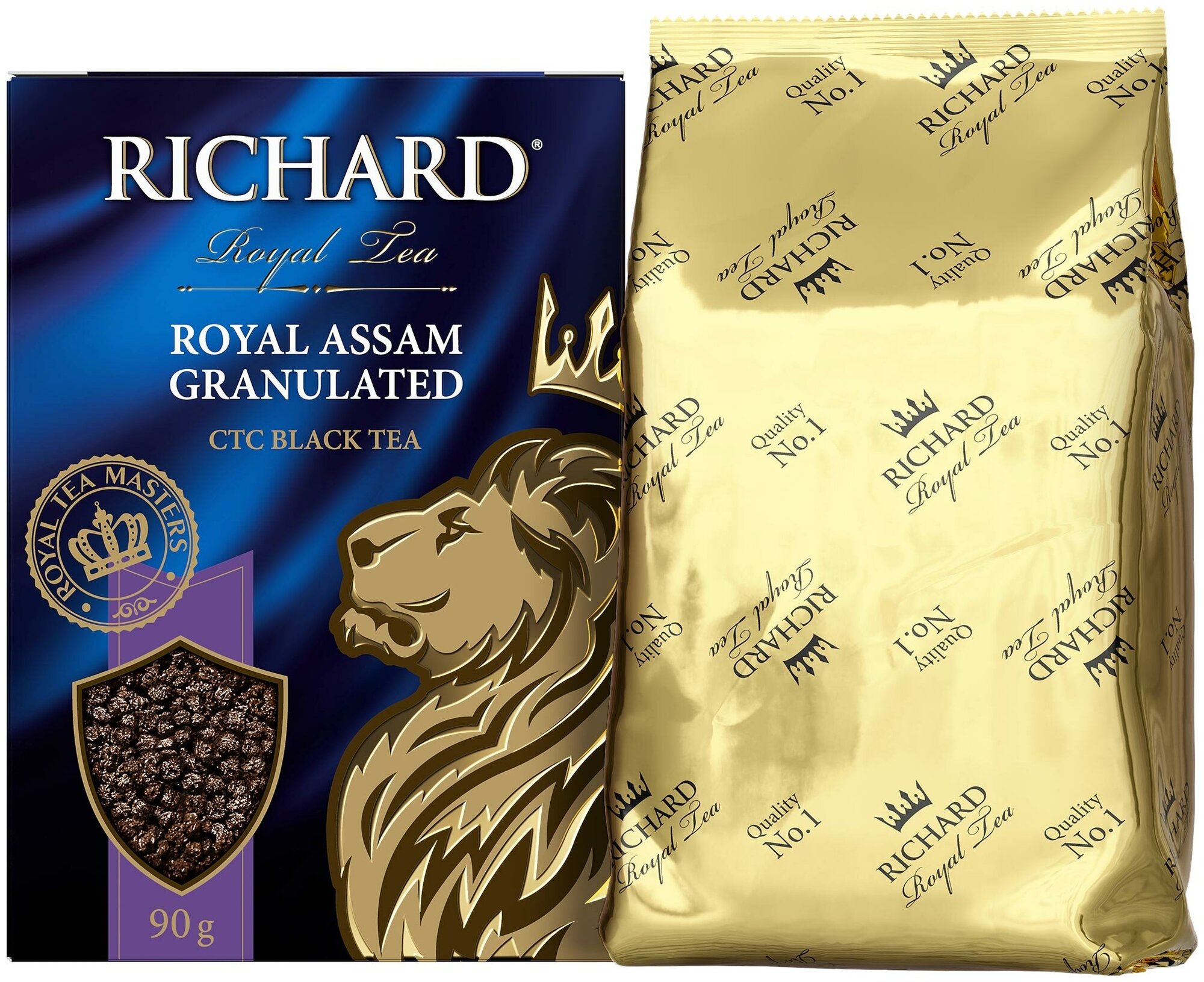 Чай Richard "Royal Assam Granulated" черный гранулированный 90г - фотография № 4