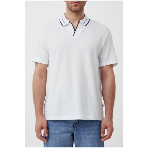 фото Поло finn flare s21-21003 размер 3xl, белый