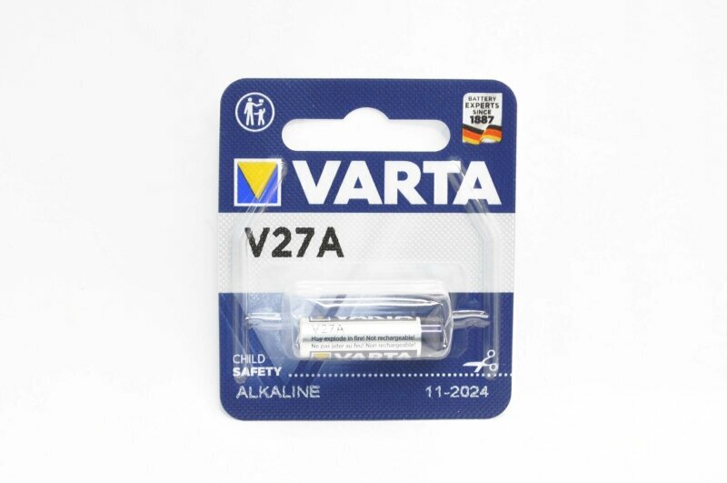 Батарейка Varta V 27 A Bli 1 Alkaline (4227101401) - фото №14