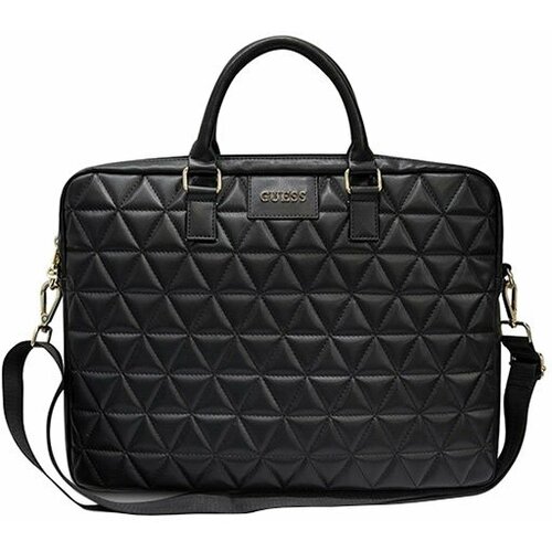 Сумка Guess Quilted для ноутбука до 15.6 дюймов, черная