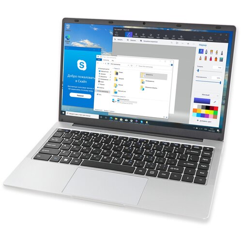 Ноутбук Azerty AZ-1404 14' (Intel J4105 1.5GHz, 6Gb, 128Gb SSD) intel j4105 14 1 дюймов 6 гб ddr4 озу пзу 128g 256g 512 гб m 2 ssd windows 10 pro дешевый студенческий ноутбук intel ноутбук компьютер win 10