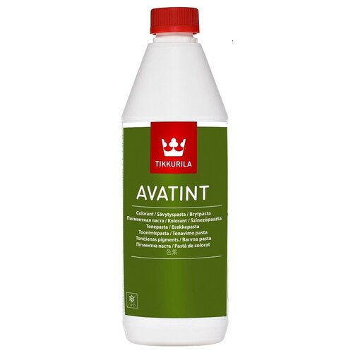 Колеровочная паста Tikkurila Avatint, carbon weak, 1 л