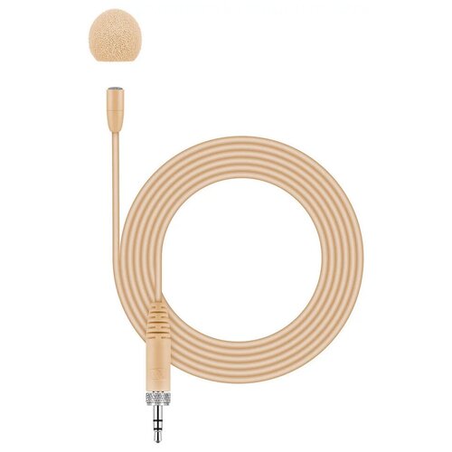 Sennheiser MKE Essential Omni, разъем: mini jack 3.5 mm, beige, 1 шт